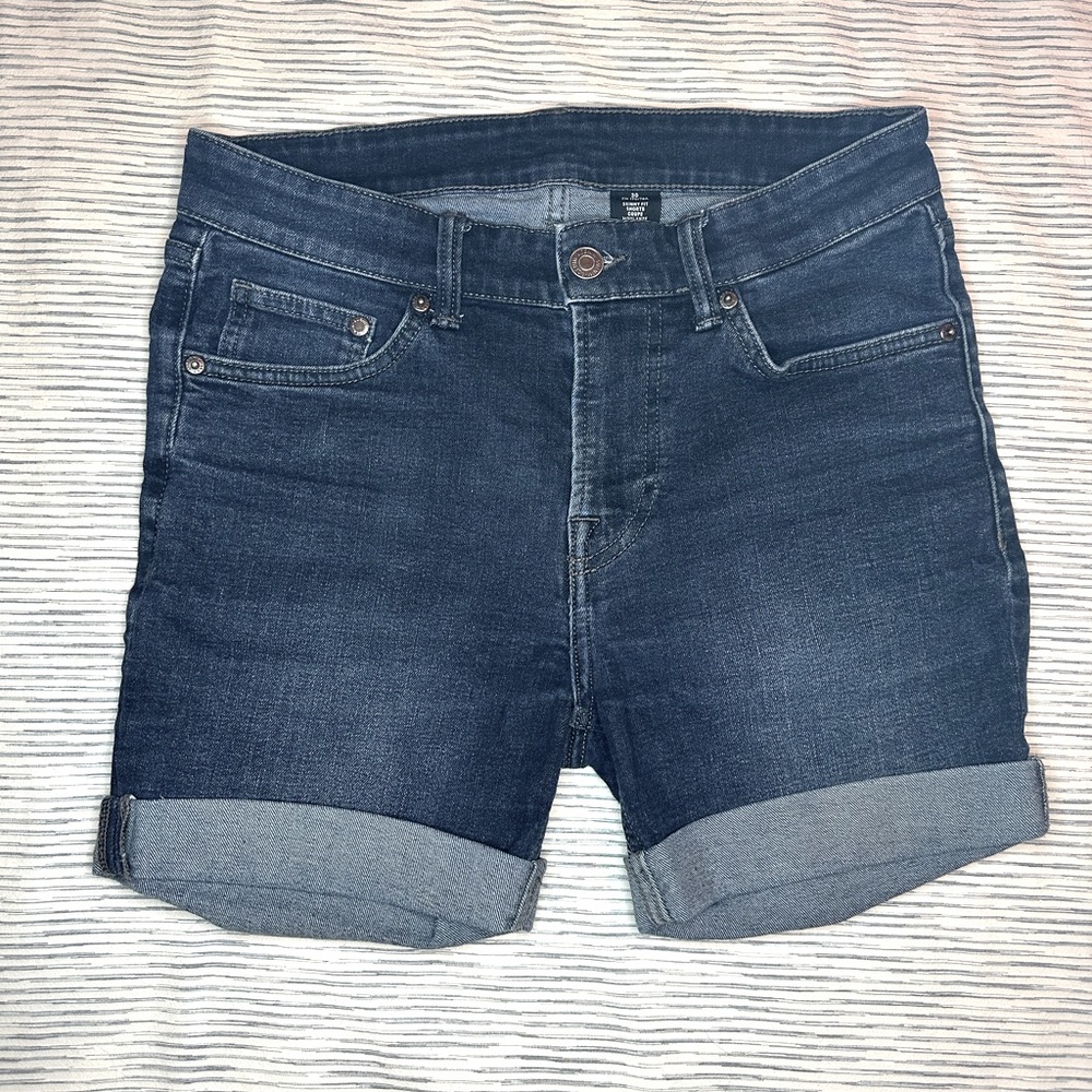 H&M Rolled Cuff Jean Shorts